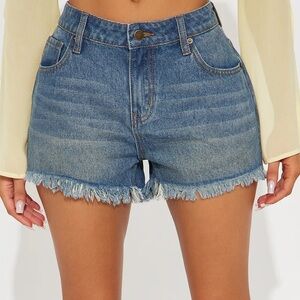 Denim Blue Women's Shorts
